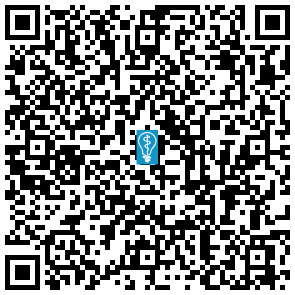QR code image to open directions to Valley Harvest Dental Care in Napa, CA on mobile